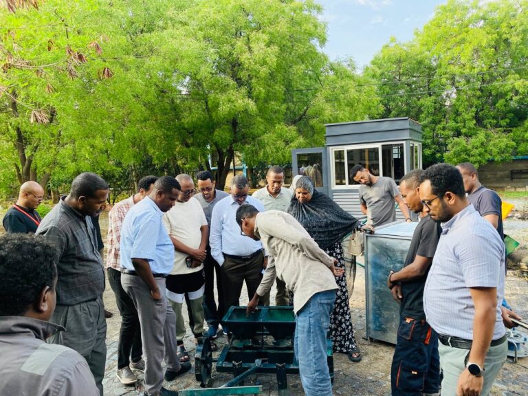 Manual row seeding and planting machine